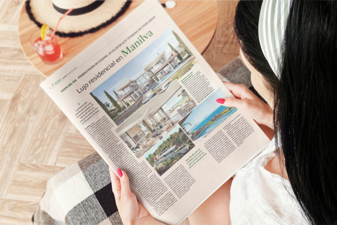 The luxury villas of Oceanic in the national media Expansion