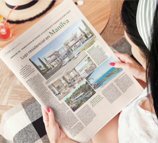 The luxury villas of Oceanic in the national media Expansion